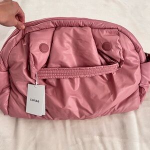 Caraa Pink Baby Bag with Sporty Design